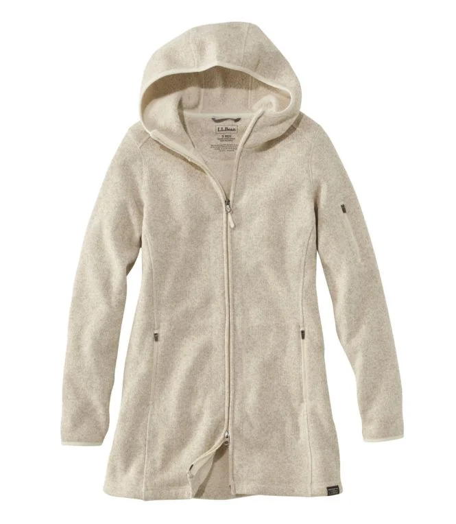 Women''s L.L.Bean Sweater Fleece Coat - Image 8