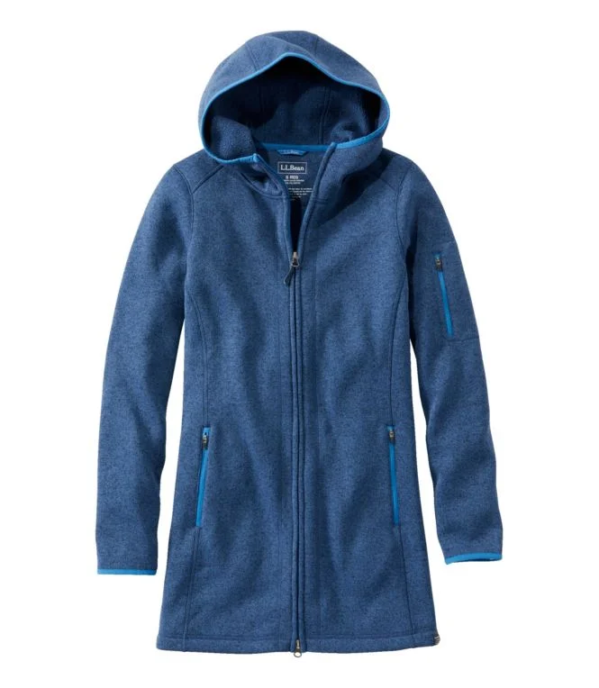 Women''s L.L.Bean Sweater Fleece Coat - Image 10