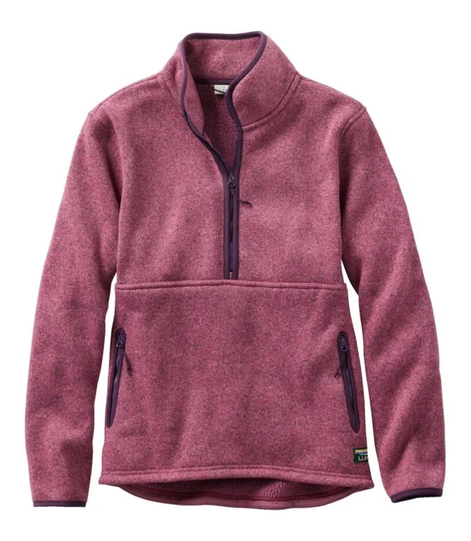 Women''s L.L.Bean Sweater Fleece Half-Zip Pullover