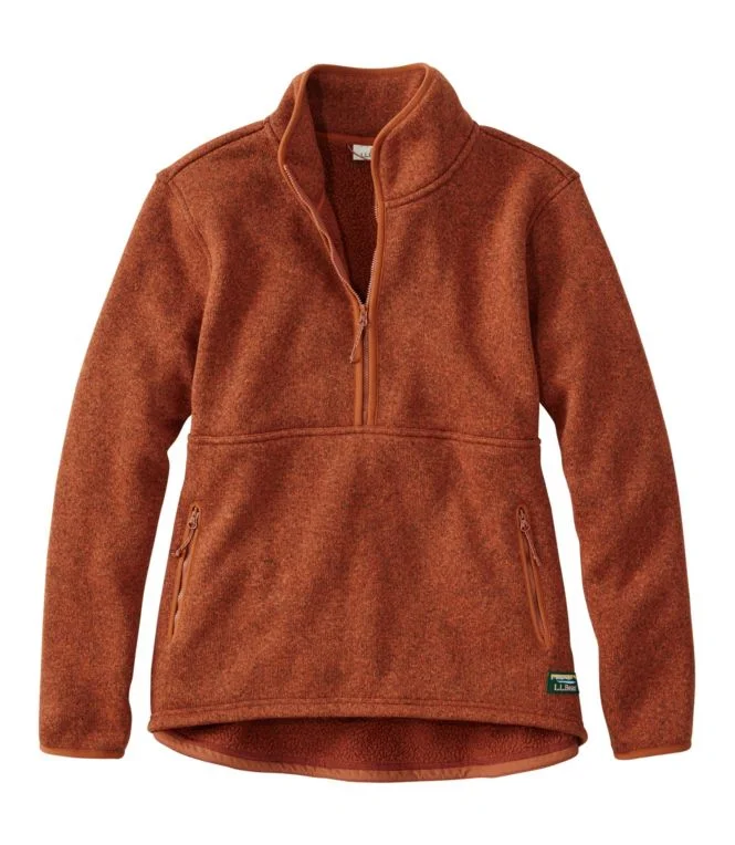 Women''s L.L.Bean Sweater Fleece Half-Zip Pullover - Image 3
