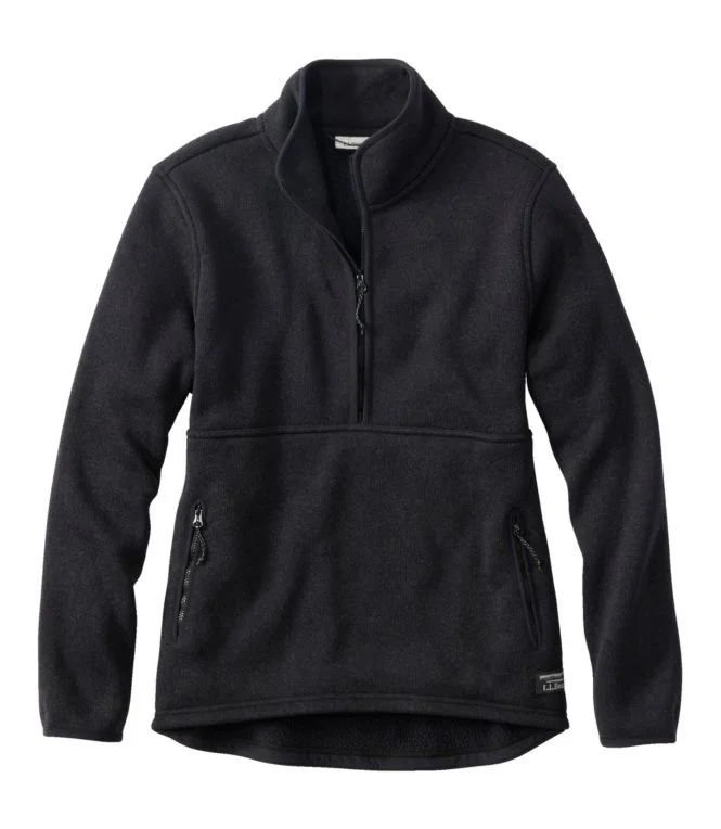 Women''s L.L.Bean Sweater Fleece Half-Zip Pullover - Image 4