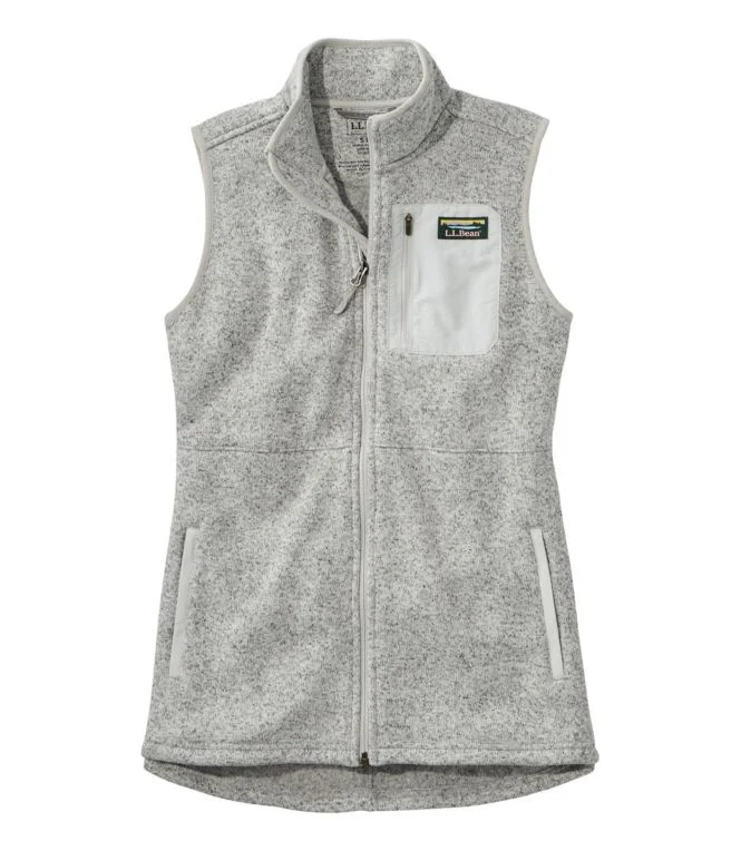 Women''s L.L.Bean Sweater Fleece Long Vest