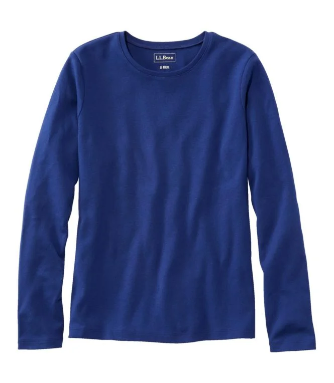 Women''s L.L.Bean Tee, Long-Sleeve Crewneck - Image 4