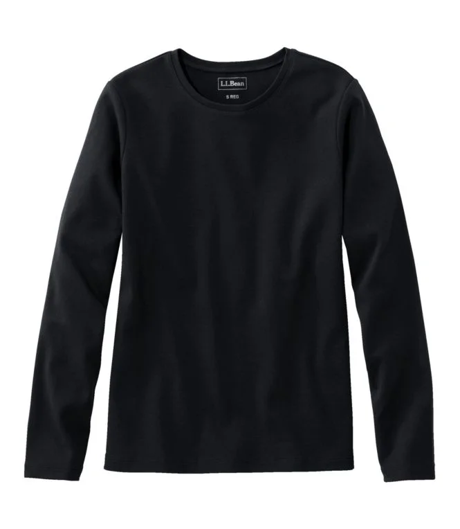 Women''s L.L.Bean Tee, Long-Sleeve Crewneck - Image 5