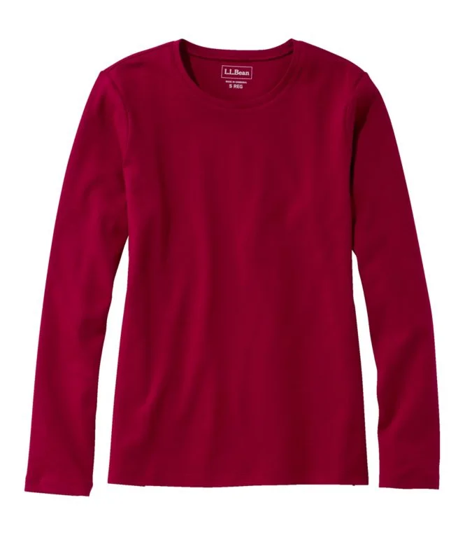Women''s L.L.Bean Tee, Long-Sleeve Crewneck - Image 8