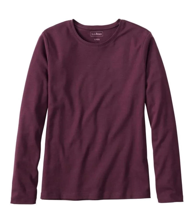 Women''s L.L.Bean Tee, Long-Sleeve Crewneck - Image 9