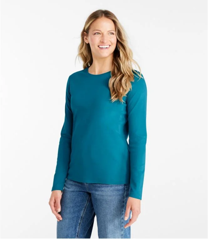 Women''s L.L.Bean Tee, Long-Sleeve Crewneck