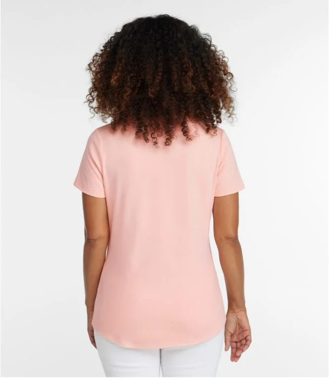 Women''s L.L.Bean Tee, Short-Sleeve Notch-Neck - Image 5