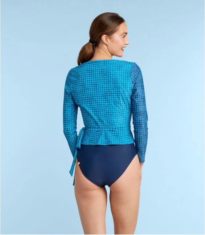 Women''s L.L.Bean x Summersalt The Perfect Wrap Long Sleeve Cover-Up - Image 3