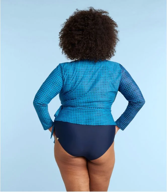 Women''s L.L.Bean x Summersalt The Perfect Wrap Long Sleeve Cover-Up - Image 7