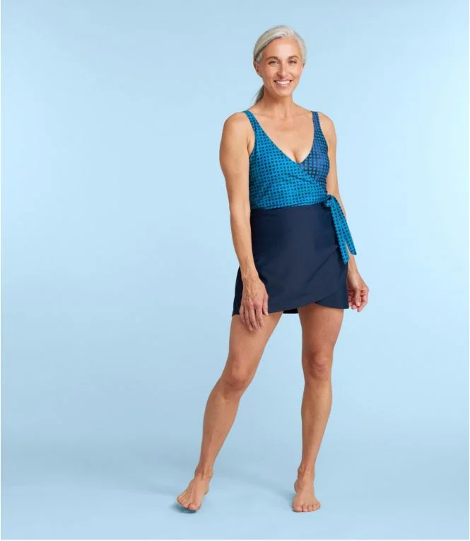 Women''s L.L.Bean x Summersalt The Perfect Wrap One-Piece - Image 15