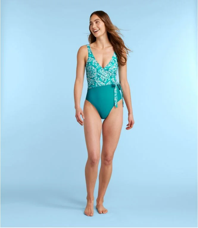 Women''s L.L.Bean x Summersalt The Perfect Wrap One-Piece - Image 17