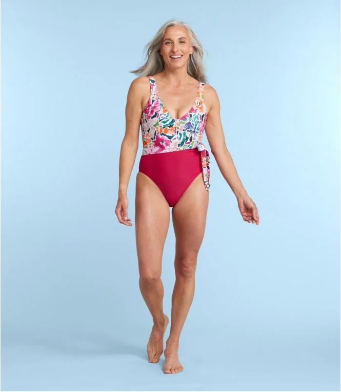 Women''s L.L.Bean x Summersalt The Perfect Wrap One-Piece - Image 19