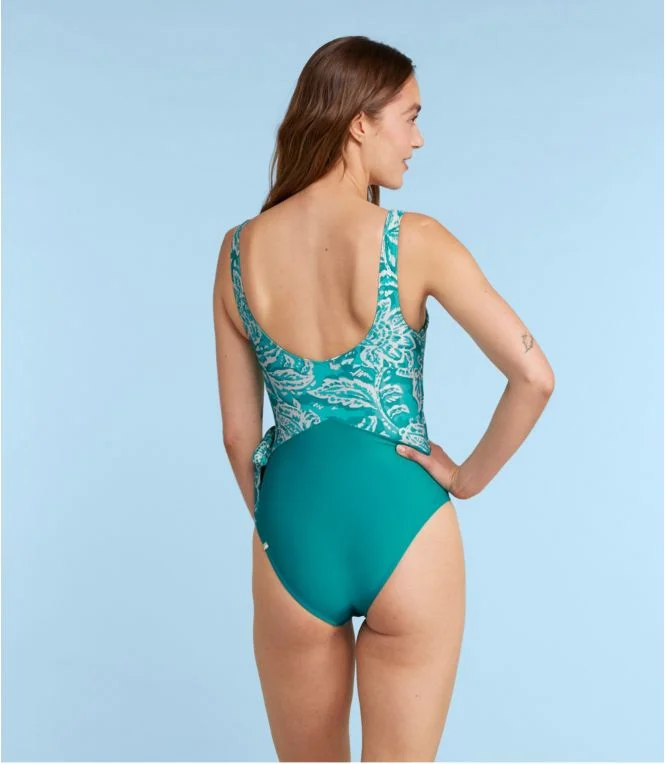 Women''s L.L.Bean x Summersalt The Perfect Wrap One-Piece - Image 4