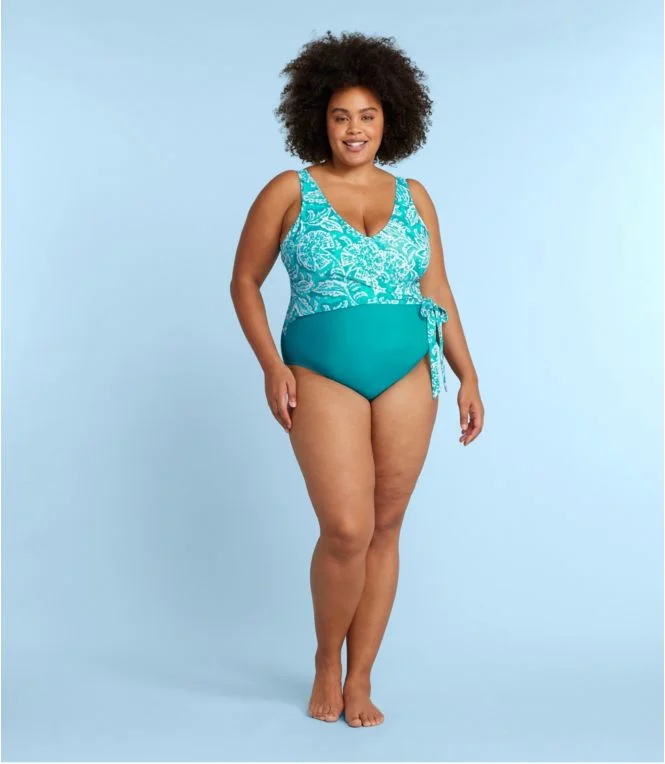 Women''s L.L.Bean x Summersalt The Perfect Wrap One-Piece - Image 5
