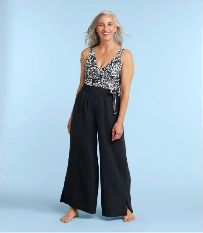 Women''s L.L.Bean x Summersalt The Perfect Wrap Tankini Top - Image 13