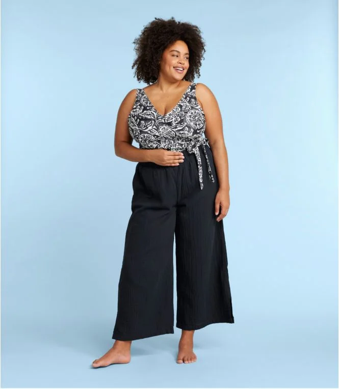 Women''s L.L.Bean x Summersalt The Perfect Wrap Tankini Top - Image 14