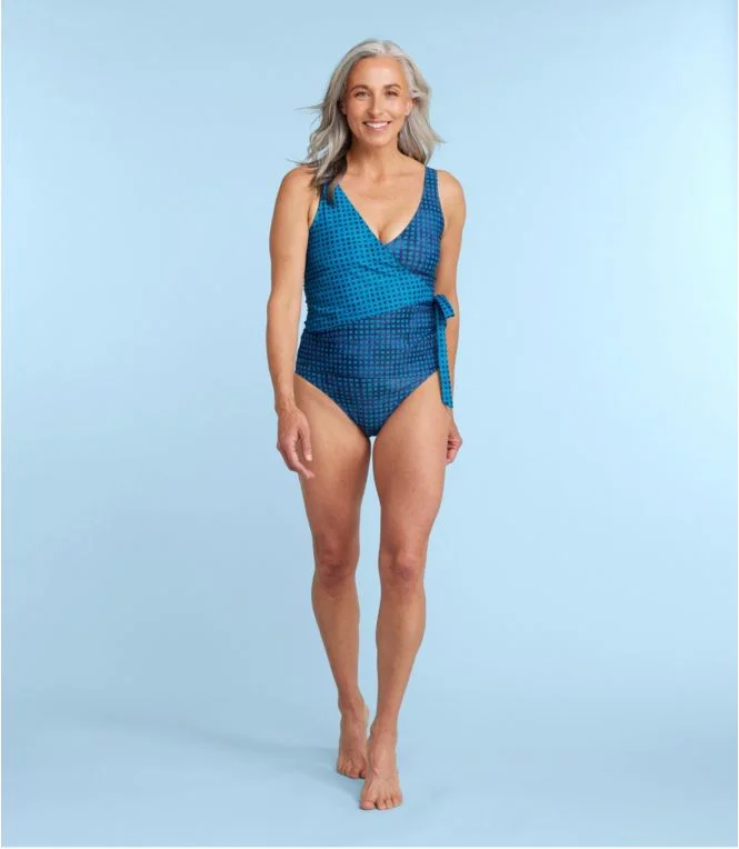 Women''s L.L.Bean x Summersalt The Perfect Wrap Tankini Top - Image 15