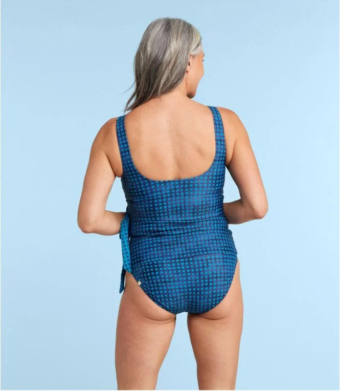 Women''s L.L.Bean x Summersalt The Perfect Wrap Tankini Top - Image 4