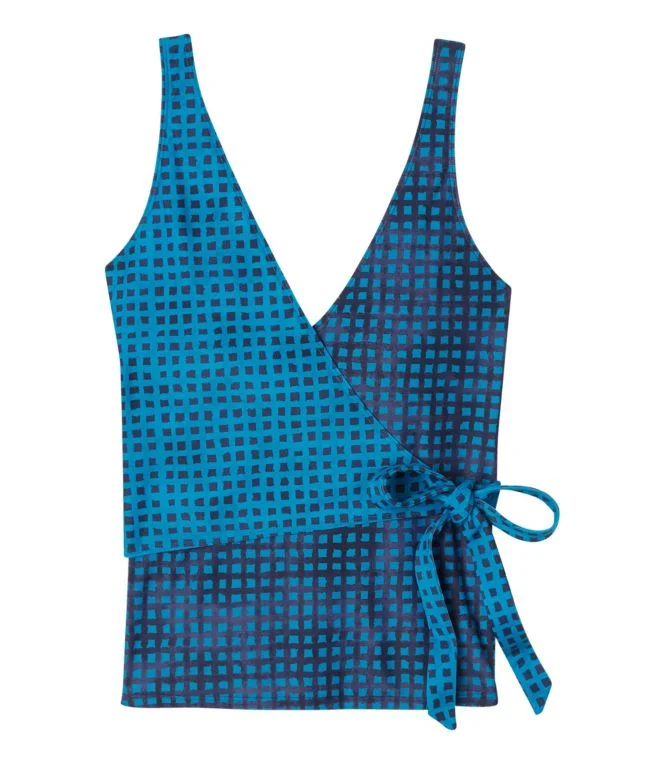 Women''s L.L.Bean x Summersalt The Perfect Wrap Tankini Top - Image 5