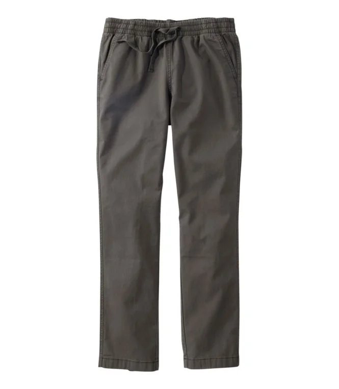Women''s Lakewashed Chino Pants, Mid-Rise Pull-On Ankle