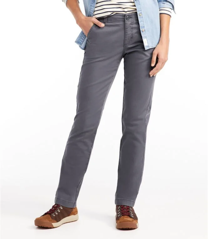 Women''s Lakewashed Chino Pants, Mid-Rise Straight-Leg - Image 3