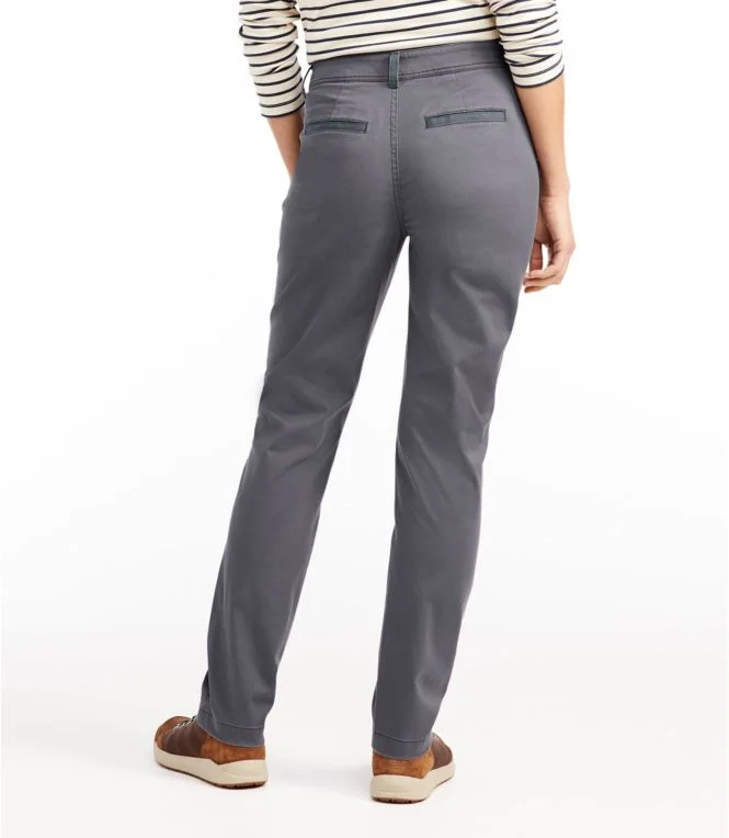 Women''s Lakewashed Chino Pants, Mid-Rise Straight-Leg - Image 4