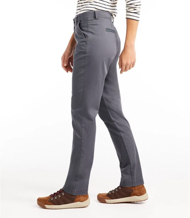Women''s Lakewashed Chino Pants, Mid-Rise Straight-Leg - Image 5
