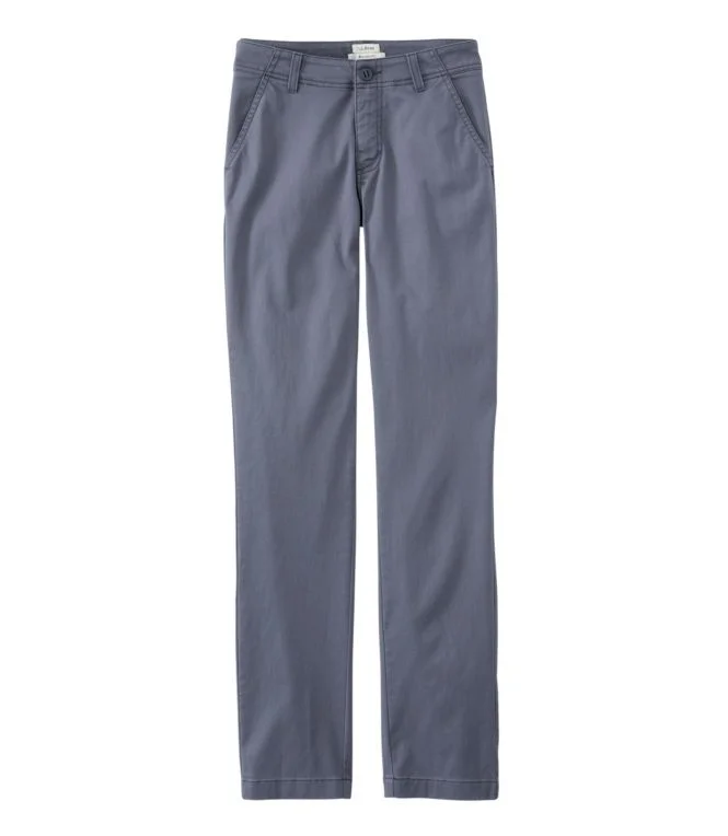 Women''s Lakewashed Chino Pants, Mid-Rise Straight-Leg - Image 8