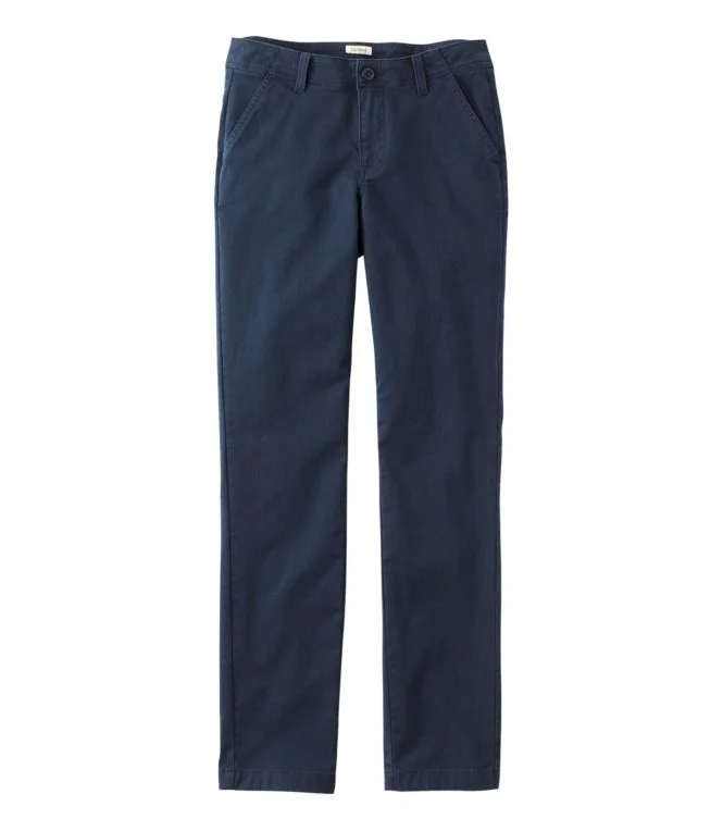 Women''s Lakewashed Chino Pants, Mid-Rise Straight-Leg - Image 9