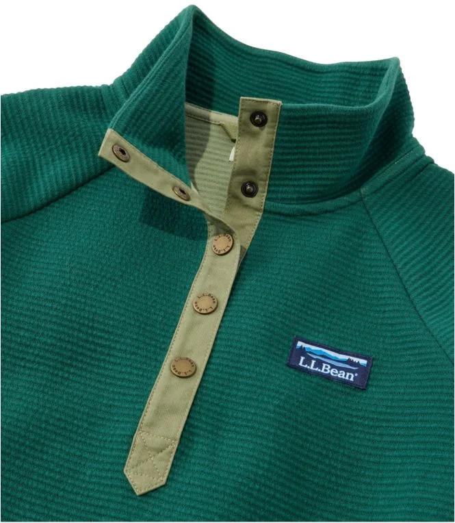 Women''s Lakewashed Double-Knit Quarter-Snap - Image 5