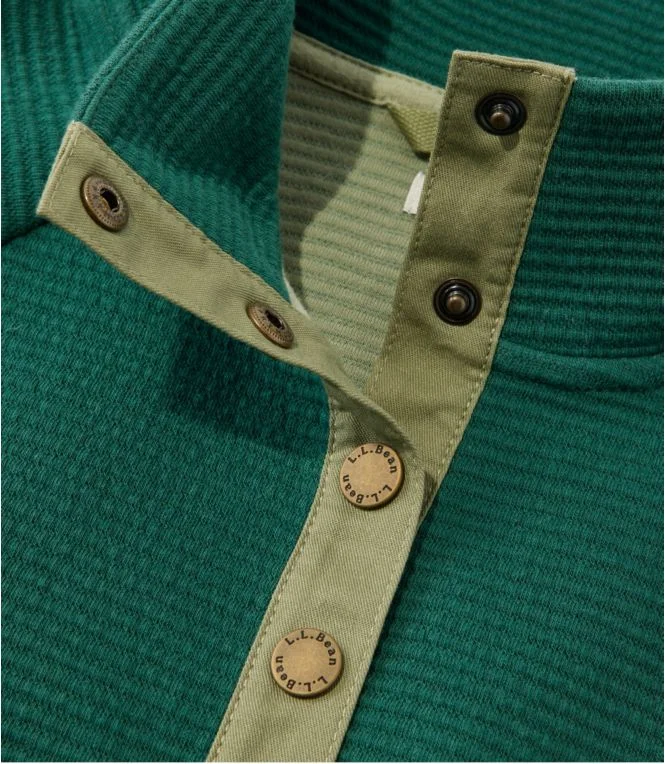 Women''s Lakewashed Double-Knit Quarter-Snap - Image 6