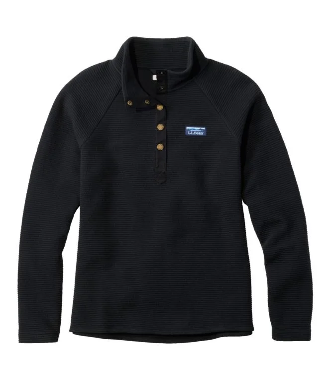 Women''s Lakewashed Double-Knit Quarter-Snap - Image 8