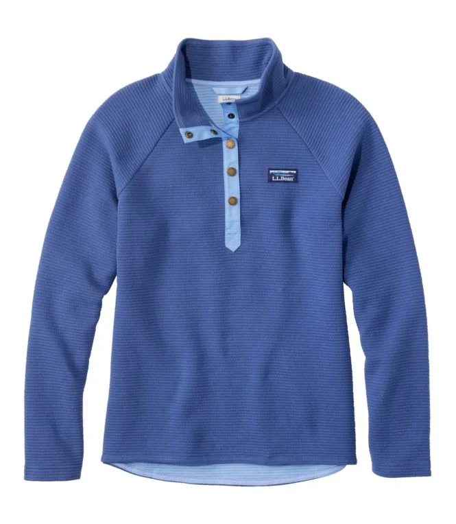 Women''s Lakewashed Double-Knit Quarter-Snap - Image 9