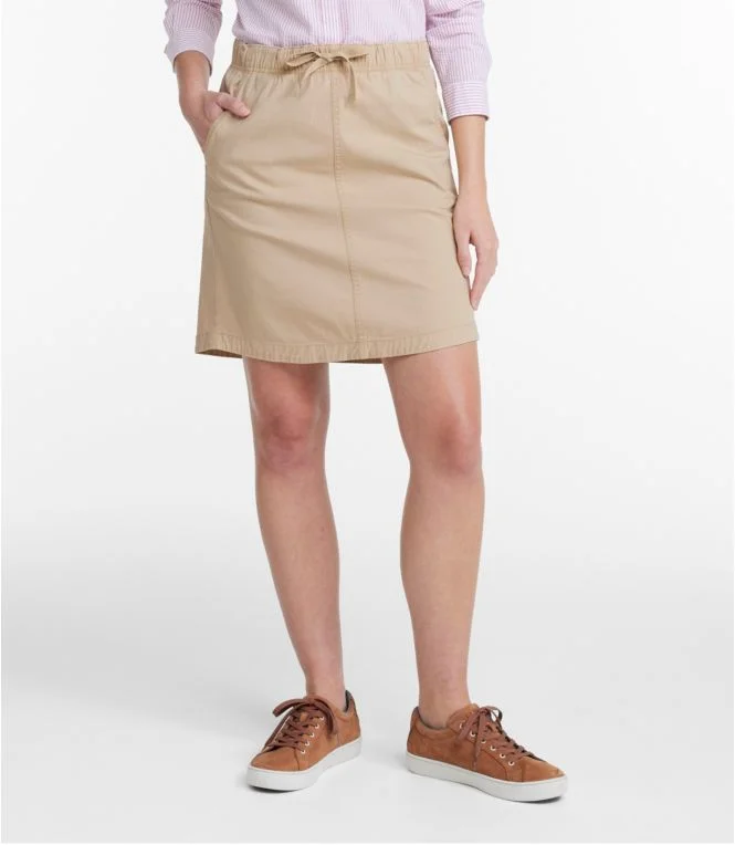 Women''s Lakewashed Pull-On Skirt, Mid-Rise - Image 3