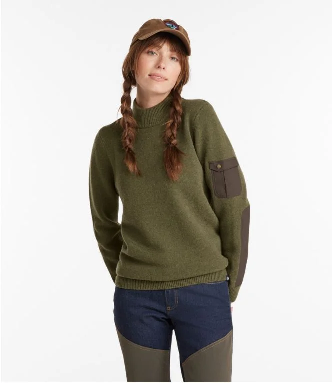 Women''s Maine Guide Mock Crew Sweater - Image 3
