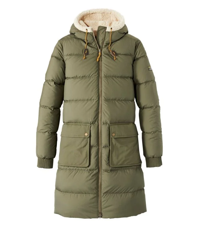 Women''s Mountain Classic Down Coat, Sherpa-Lined - Image 10