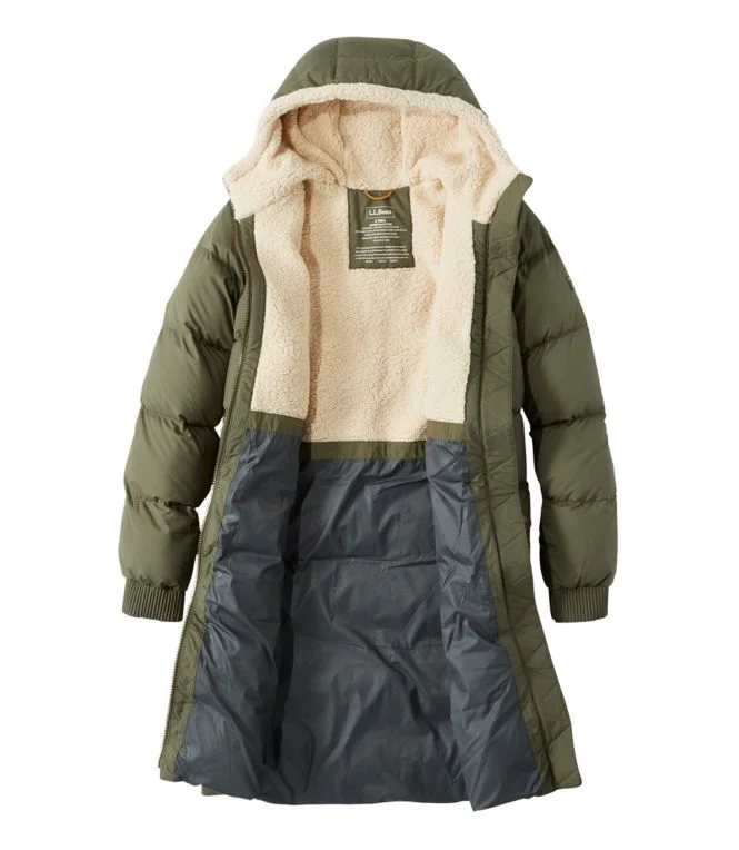 Women''s Mountain Classic Down Coat, Sherpa-Lined - Image 5