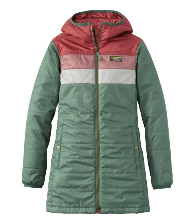 Women''s Mountain Classic Puffer Coat, Colorblock - Image 11