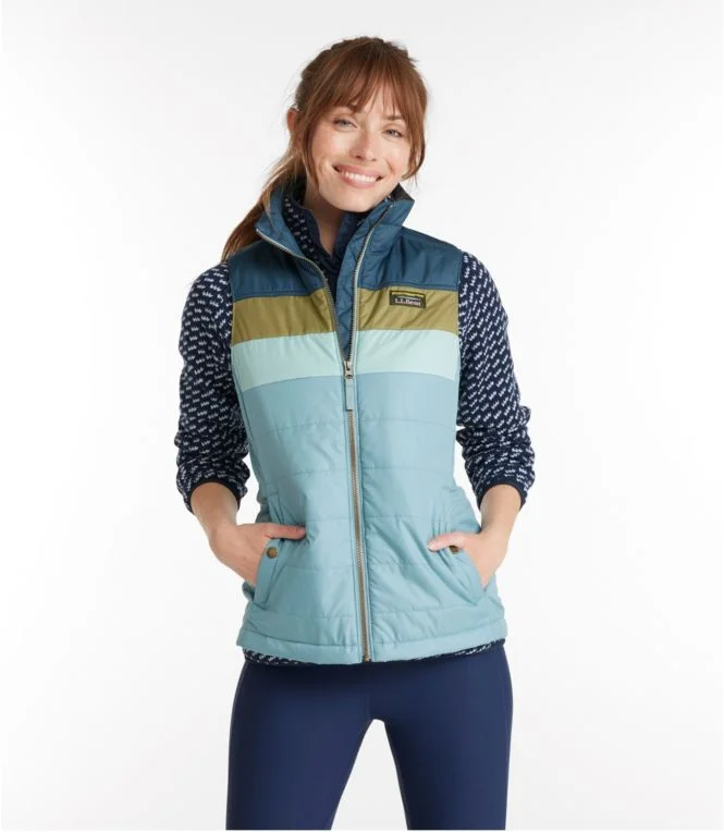 Alternative view of Women''s Mountain Classic Puffer Vest, Colorblock