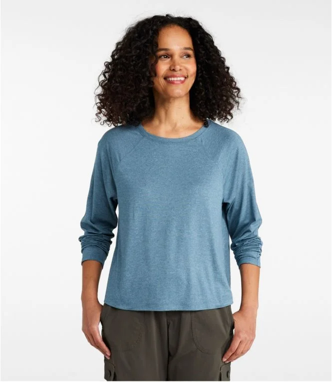 Alternative view of Women''s Movement Essential Tee, Long-Sleeve Cropped
