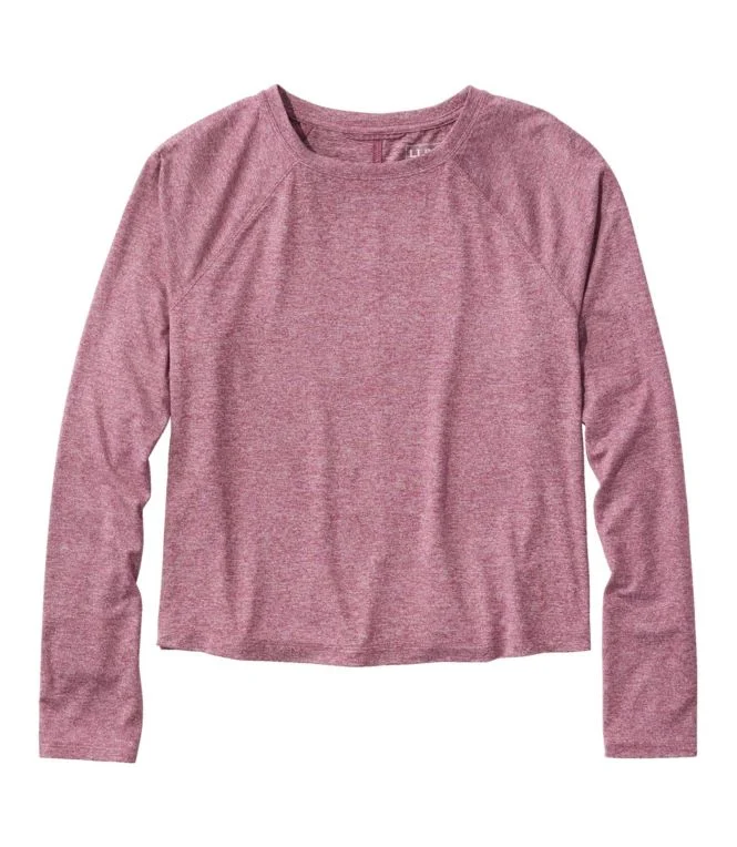 Women''s Movement Essential Tee, Long-Sleeve Cropped