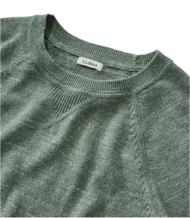 Women''s Organic Cotton Slub Sweater, Crewneck Sweatshirt - Image 5