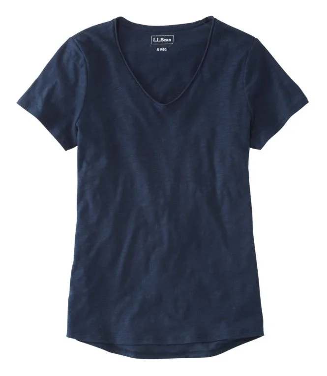 Women''s Organic Cotton Tee, V-Neck Short-Sleeve - Image 5