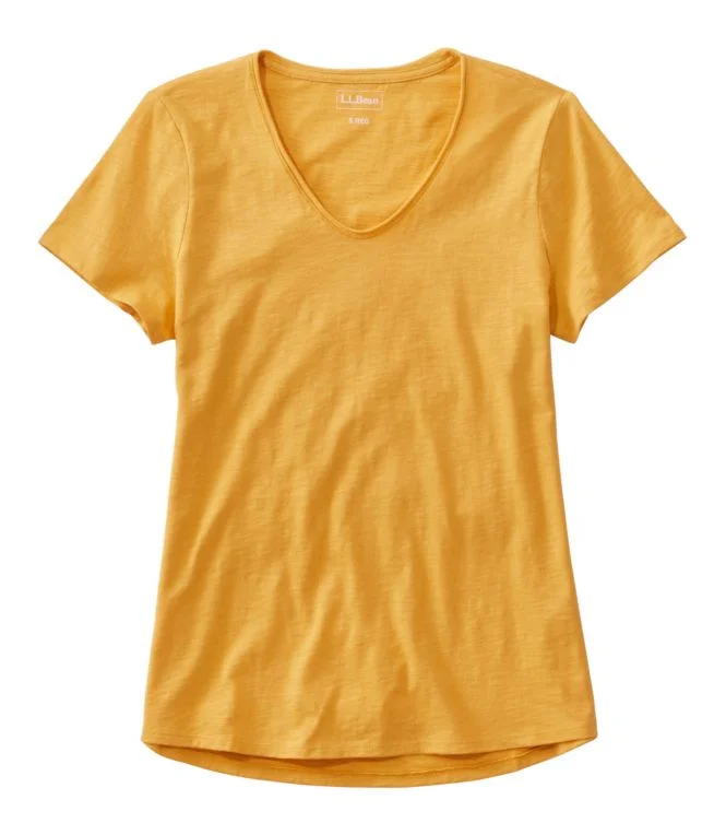 Women''s Organic Cotton Tee, V-Neck Short-Sleeve - Image 8