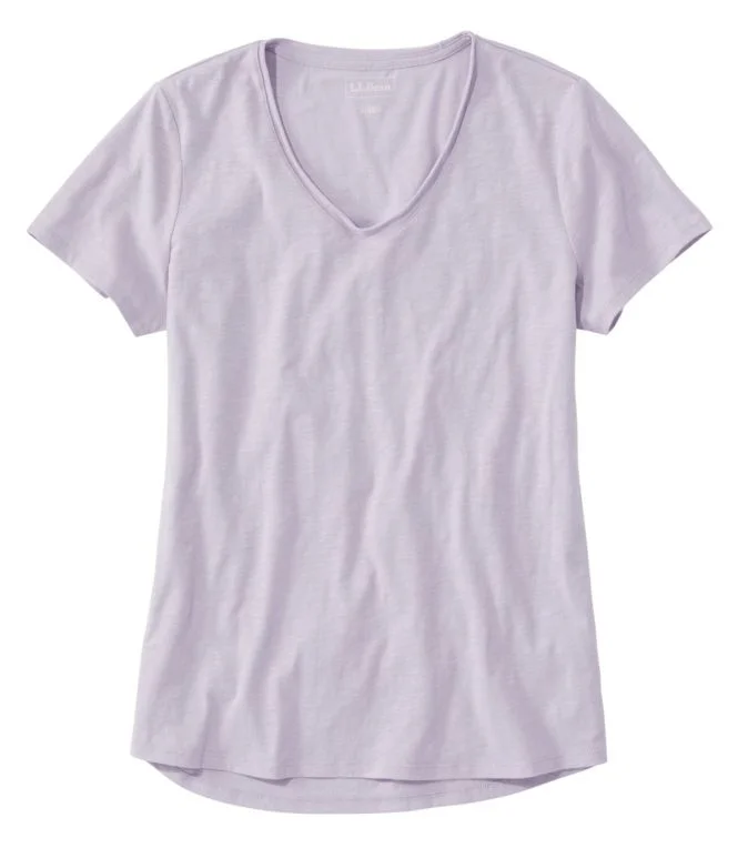 Women''s Organic Cotton Tee, V-Neck Short-Sleeve - Image 9