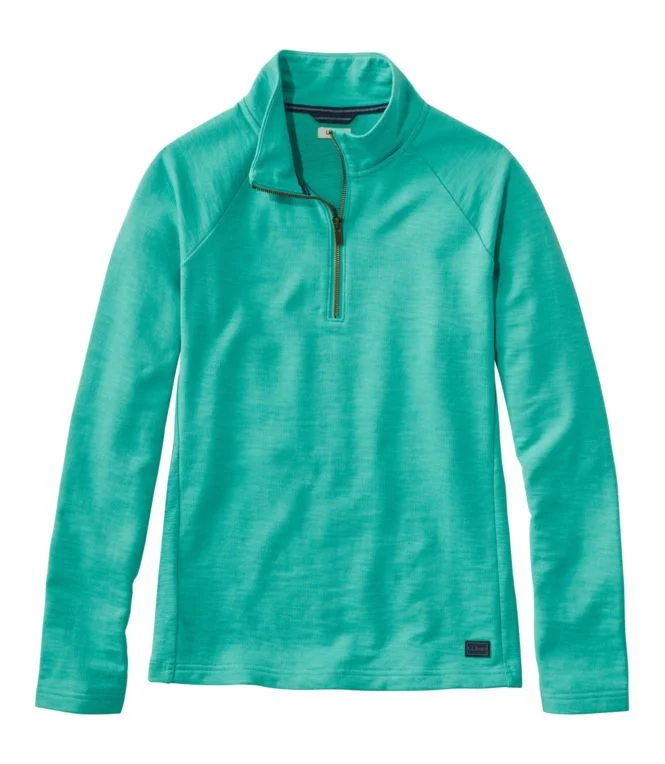Alternative view of Women''s Peaks Island Quarter-Zip Pullover