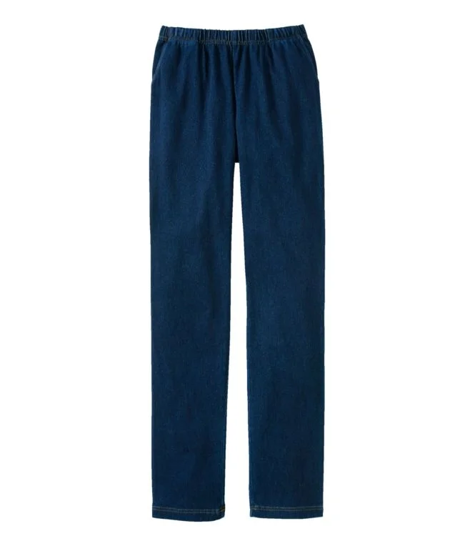 Alternative view of Women''s Perfect Fit Pants, Denim Original Tapered Leg