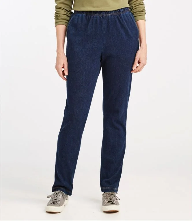 Women''s Perfect Fit Pants, Denim Original Tapered Leg - Image 3