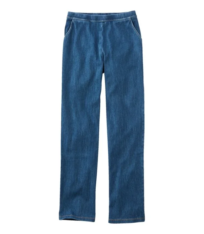 Women''s Perfect Fit Pants, Denim Straight-Leg - Image 6
